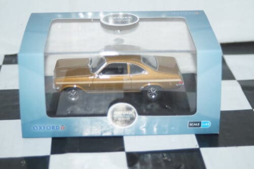 Oxford diecast vauxhall firenza sport sl in bronze (honey starmist) 1:43rd ref vf003