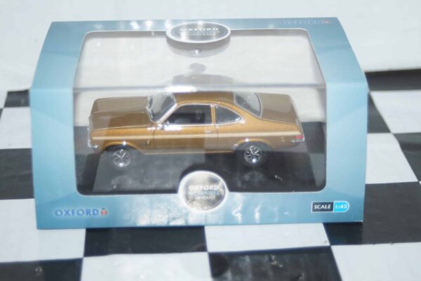 Oxford diecast vauxhall firenza sport sl in bronze (honey starmist) 1:43rd ref vf003