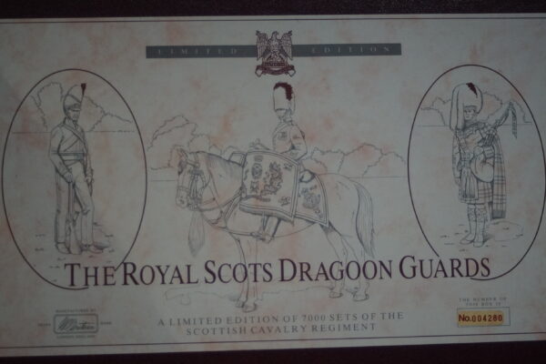 Britains the royal scots dragoon guards ltd edition set