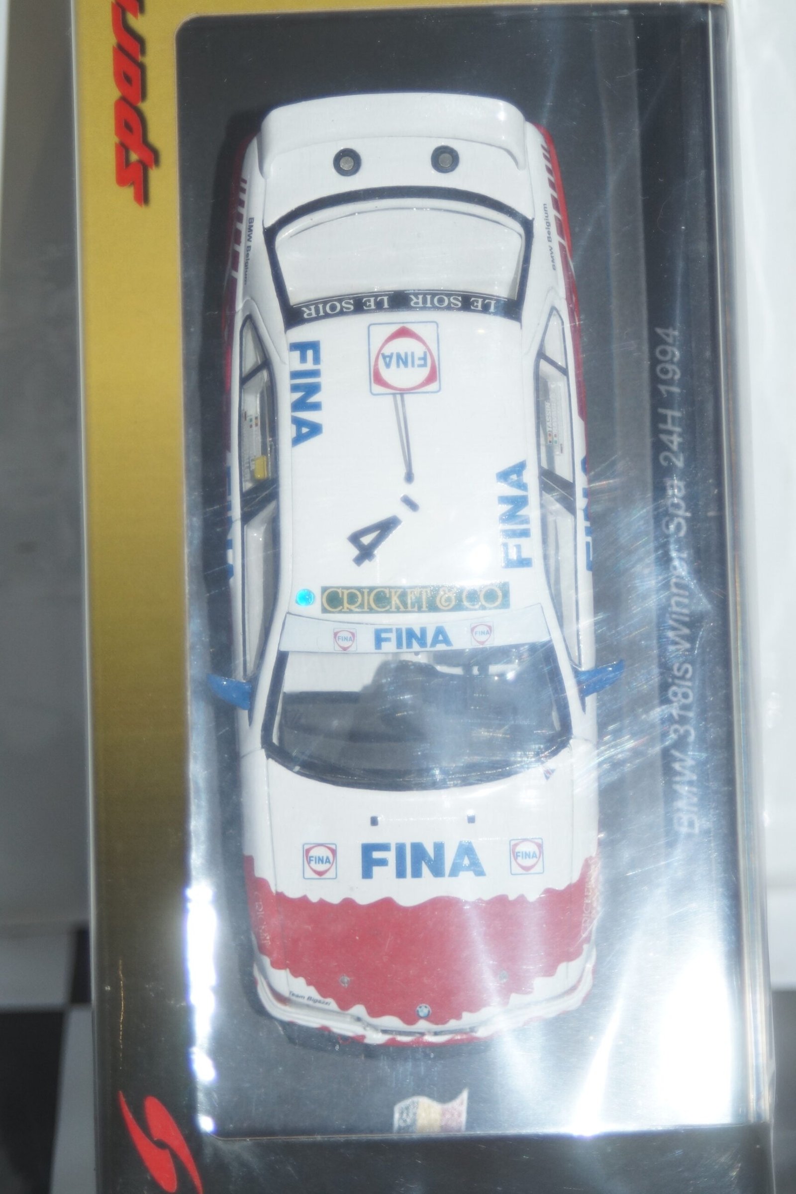 Spark bmw 3.0 csl winner 24h spa 1973 #10 1:43 resin 43spa1973