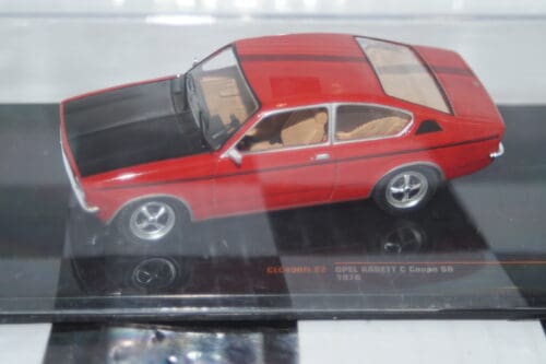Ixo opel kadett c coupe sr red 1976 clc490n 1:43