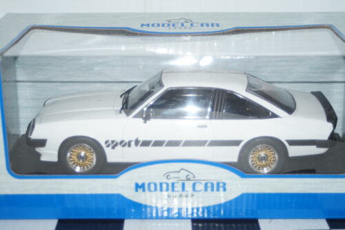 Modelcar group opel manta b sport white 1:18 scale mcg18237