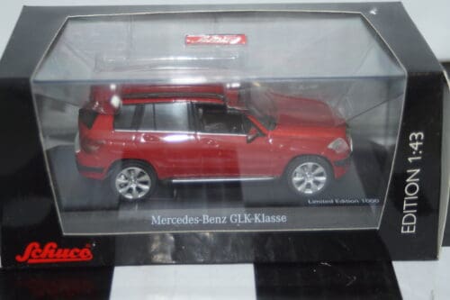 Schuco mercedes benz glk-klasse red 1:43 ref  07246