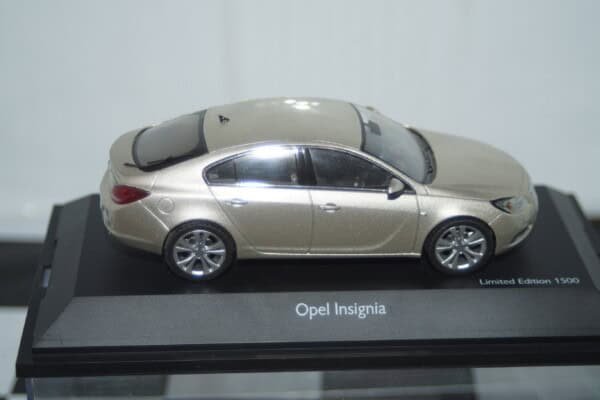 Schuco opel insignia beige metallic 1:43 scale diecast ref 07266