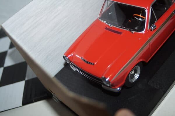 Model car group ford cortina (lotus) mk1 in red ref mcg18532 in 1:18th