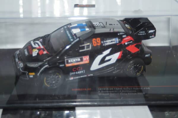 Ixo toyota gr yaris rally 1 winner safari rally kenya #69 2024 rovanpera 1:43 ram937a