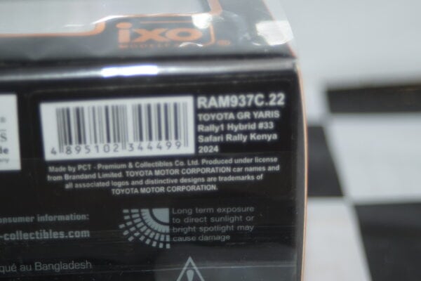 Ixo toyota gr gkr hilux evo rally dakar #226 2024 1:43 ram929.22