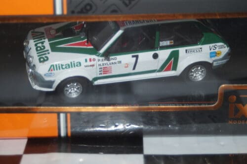 Ixo fiat ritmo 75 abarth rally monte carlo #7 1979 p.eklund 1/43rd rac445a