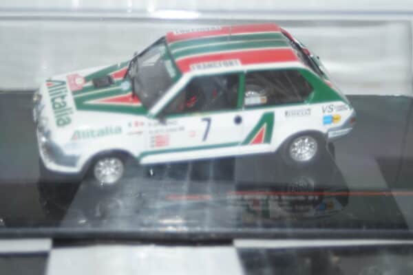 Ixo fiat ritmo 75 abarth rally monte carlo #7 1979 p.eklund 1/43rd rac445a