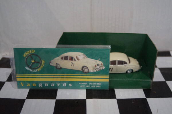 Vanguards jaguar mk 2 atcc 1963 bob jane  1/43 diecast va08401