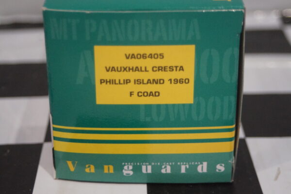 Vanguards vauxhall cresta phillip island 1960 f.coad 1/43 diecast va06405
