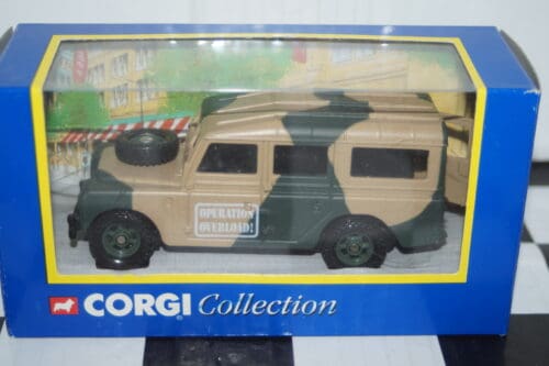Corgi landrover - army with ref 57903 in 1/36th approx
