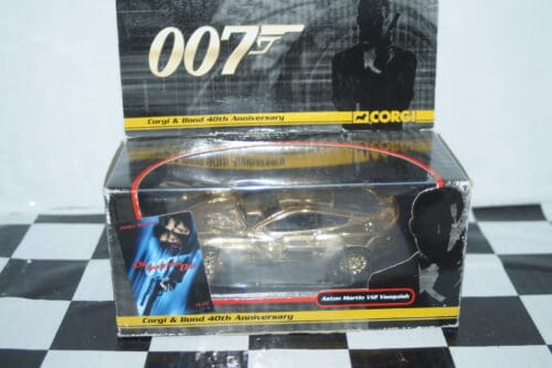 Corgi aston martin v12 vanquish from james bond ref cc07505 1/36th