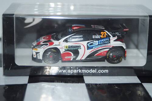 Spark toyota gr yaris 6th rc2 monte carlo 2024 s.lefebvre #27 1:43 resin s6862