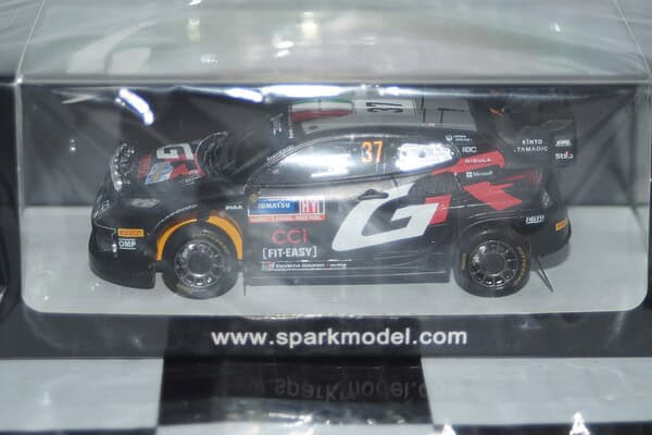 Spark toyota gr yaris rally sweden 2024 l.bertelli #37 1:43 resin s6866