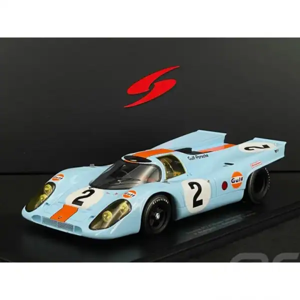 Spark porsche 917k no2 winner 12h daytona #3 1971 rodriguez 18da71 1:18
