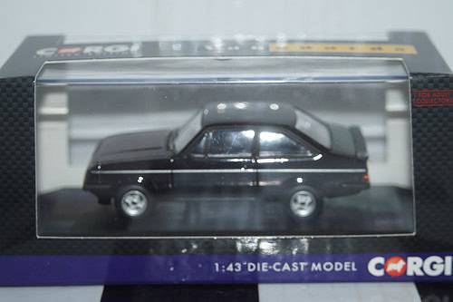 Vanguards ford escort mk2 rs2000 black 1/43 ref  va14906