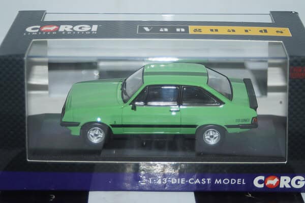 Vanguards ford escort mk2 rs2000 green 1/43 ref  va14907