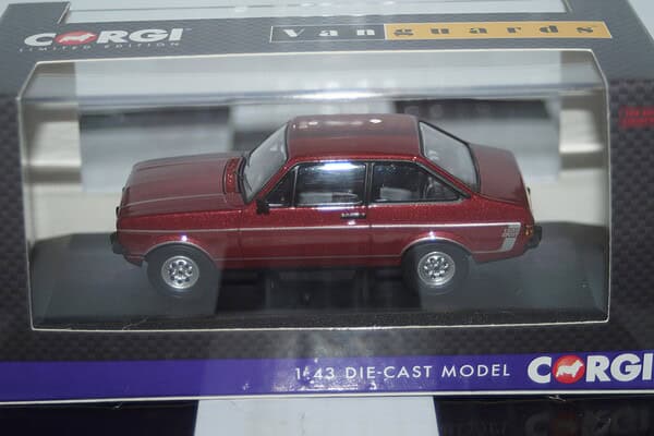 Vanguards ford escort mk2 1300 sport  red 1/43 ref  va12623