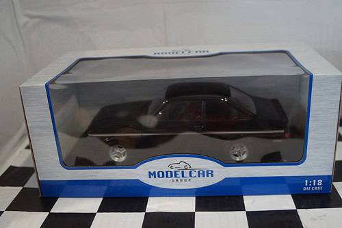 Model car group ford escort mk2 rs2000 lhd 1971 black mcg18405
