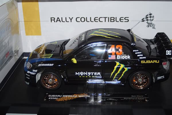 Sunstar subaru impreza wrc07 mcrae goodwood festival of speed #232 ref 5583