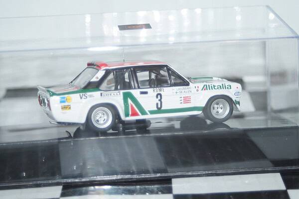 Ixo fiat 131 abarth #3 rally monte carlo 1979 m.alen rac446a 1:43 diecast