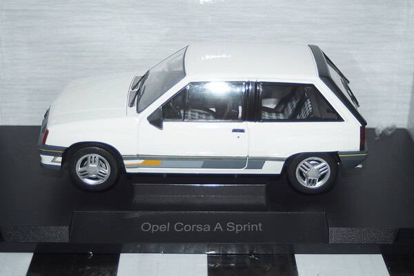 Model car group opel corsa a / nova sprint in white mcg18432 1:18th