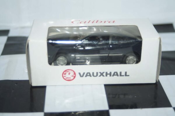 Gama vauxhall calibra 16v blue in vauxhall box in 1:43 scale diecast