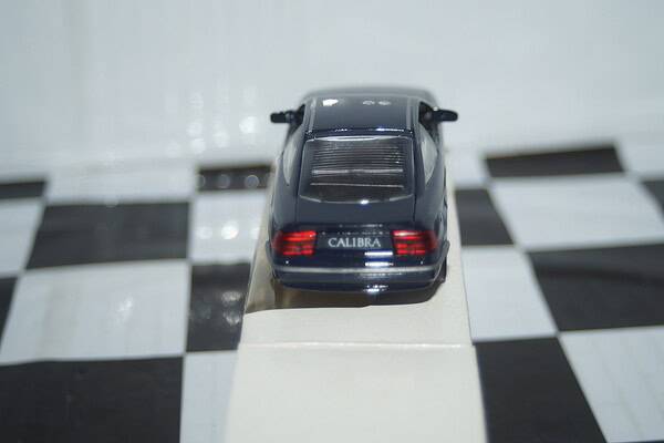 Gama vauxhall calibra 16v blue in vauxhall box in 1:43 scale diecast