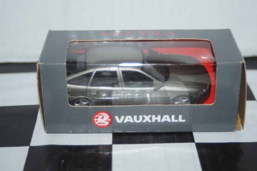 Schuco vauxhall / opel vectra estate blue in dealer box @ 1:43 scale