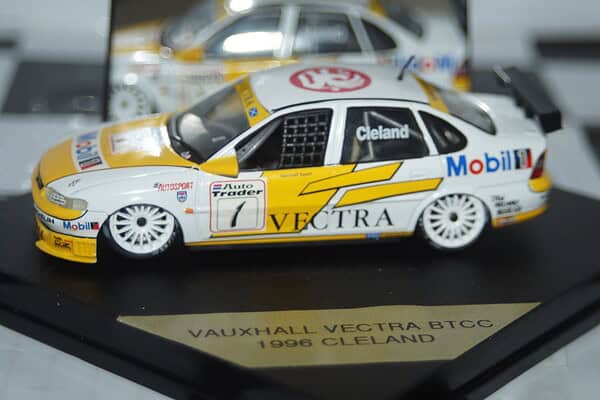 Onyx vauxhall vectra btcc 1996 cleland 1:43 scale