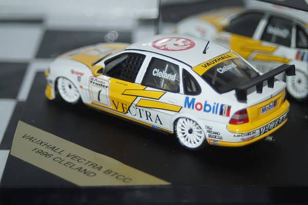 Onyx vauxhall vectra btcc 1996 cleland 1:43 scale