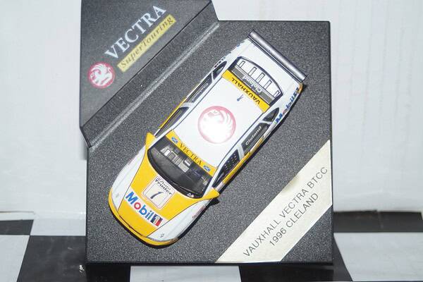 Onyx vauxhall vectra btcc 1996 cleland 1:43 scale