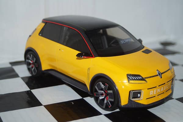 Otto renault 5 e-tech electric prototype 1/18 resin ot406