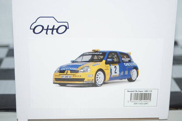 Otto renault clio rally 2004 1:18 ot1152
