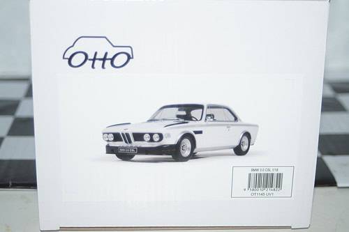 Otto bmw 3.0 csl white 1972 1:18 ot1145