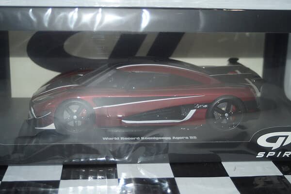 Gt spirit koenigsegg agera rs world record 1:18 resin gt931