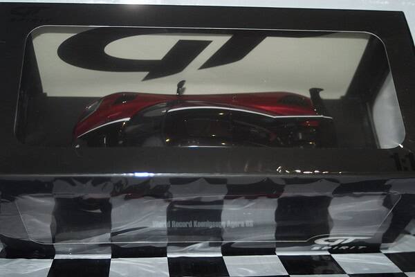 Gt spirit koenigsegg agera rs world record 1:18 resin gt931