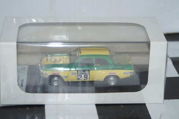 Trofeu opel ascona 8th rac rally #29 1973 l.carlsson 1/43 dsn1:43-155