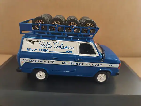 Ixo ford transit mk11 billy coleman rally team 1:43 scale rac444x