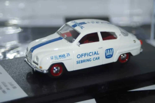 Trofeu saab 96 official car 12h sebring 1961 rr.us 07 resin 1:43