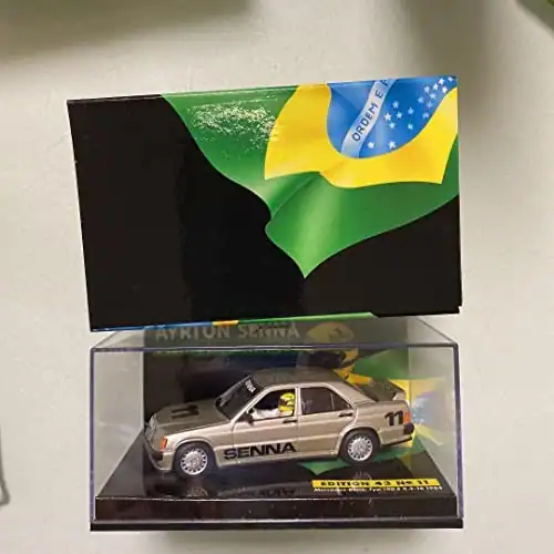 Minichamps mercedes benz 190e 2.3 1984 ayrton senna collection in 1:43