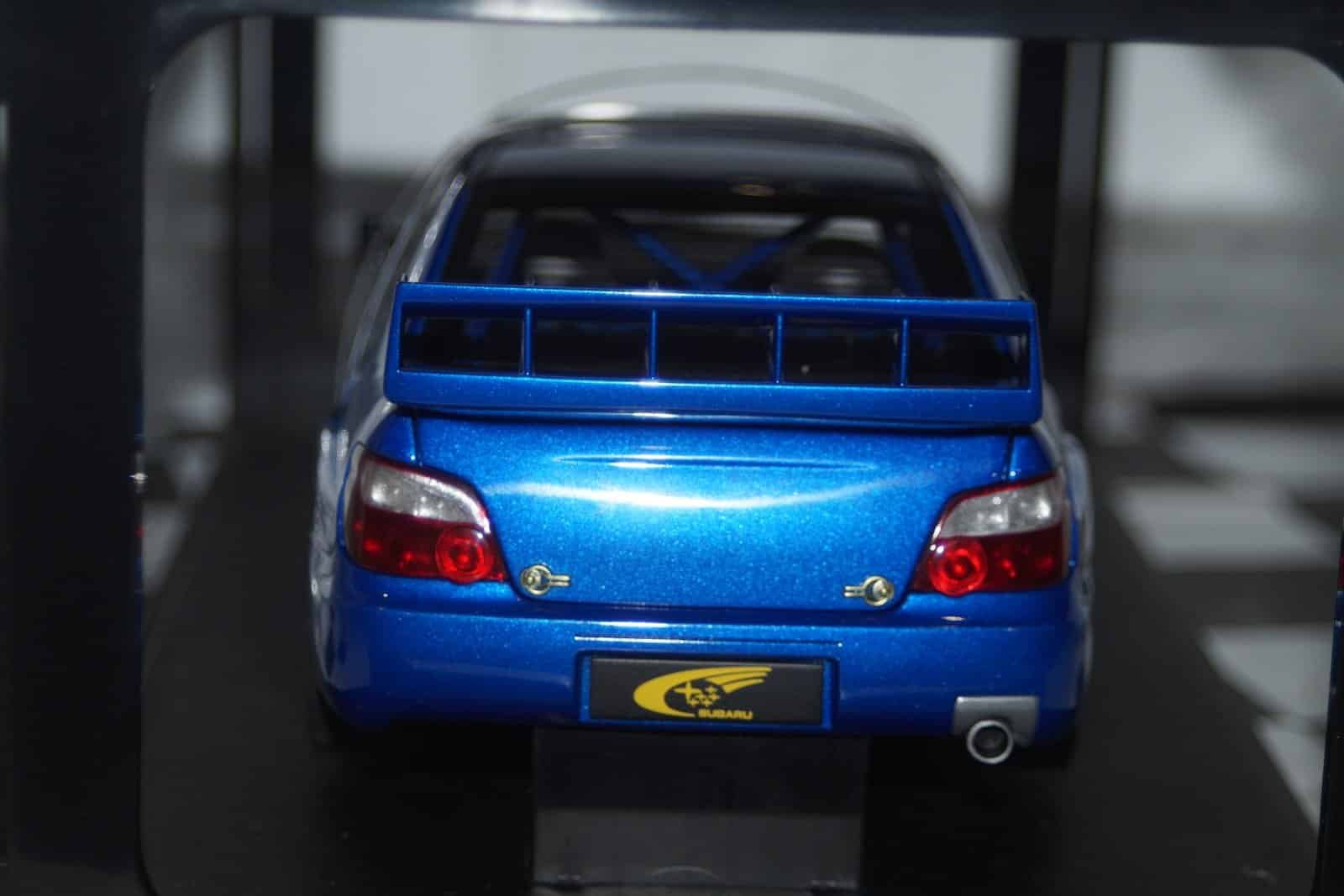 Autoart  subaru new age impreza wrc blue 2003 1:18 diecast 80394