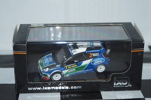 Ixo ford fiesta winner sweden rally 2012 j.m.latvala diecast 1:43 ram484