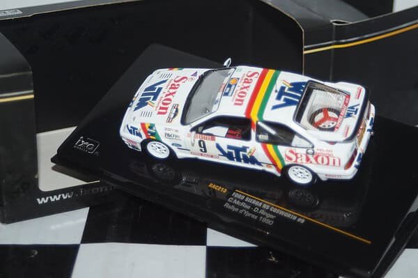 Ixo ford sierra rs cosworth d`ypres rally 1990, colin mcrae rac213
