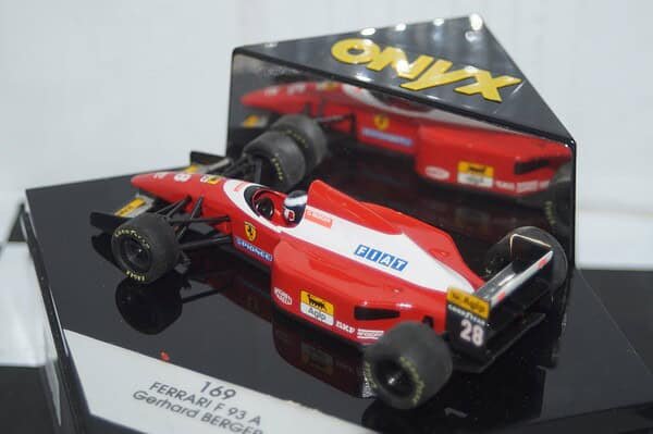Onyx ferrari f 93 a gerhard berger in 1:34 ref 169