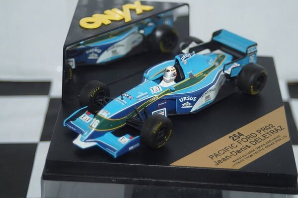 Onyx f1 pacific ford pr02 jean-denis deletraz 1:43rd ref 254