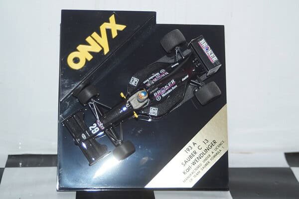 Onyx sauber c 13 #29 karl wendlinger in 1:34 ref 193a