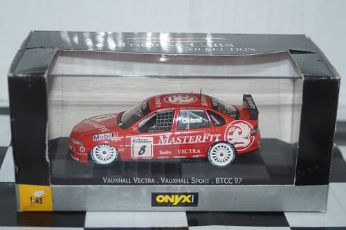Onyx vauxhall vectra btcc 1999 m.blair 1:43 scale xtc99015