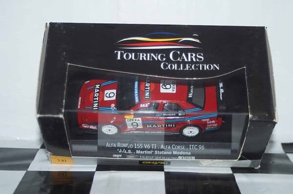 Onyx alfa romeo "jas-martini" itc 1996 s.modena 1:43 scale xt015
